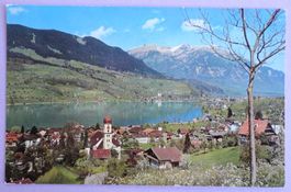 Kurort Sachseln am Sarnersee mit Pilatus