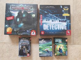 Escape Spiele Set Mystery House Detective Exit gebraucht