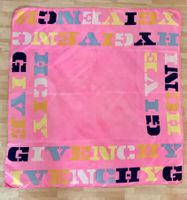 GIVENCHY Seidentuch / foulard en soie / silk scarf, pink
