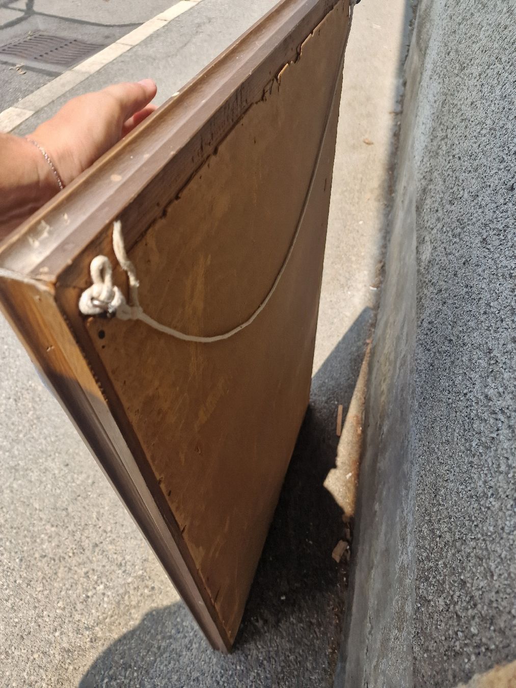 Miroirs: miroir cadre en bois – D'occasion à Lausanne par ama_2fz8 2