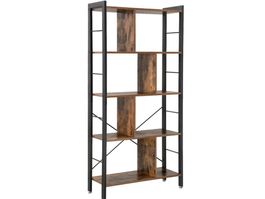 Bücherregal Büroregal Raumteiler mit 4 Ebenen JORIS