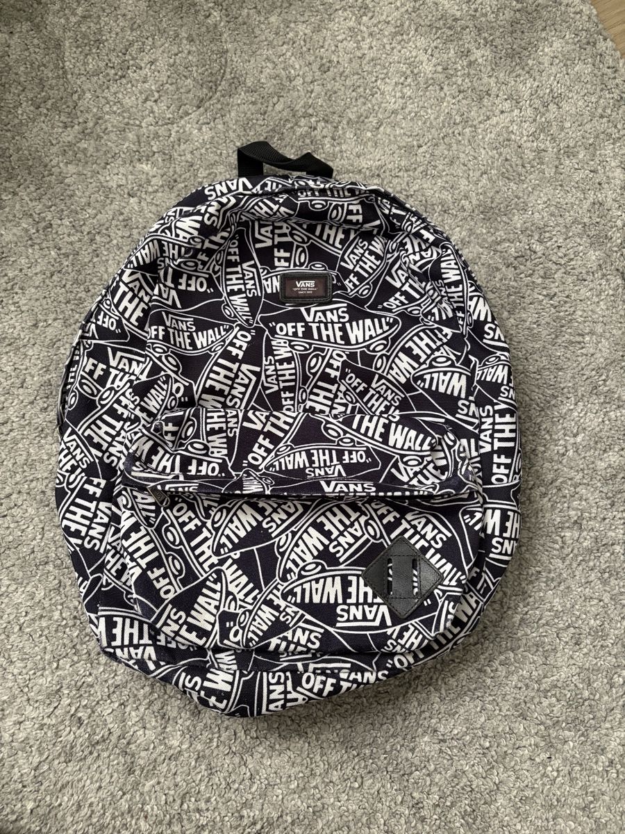 Vans Zaini: Vans Rucksack Weiss / Schwarz – Nuovo (secondo la descrizione) da Wengen venduto da Kienzler240509