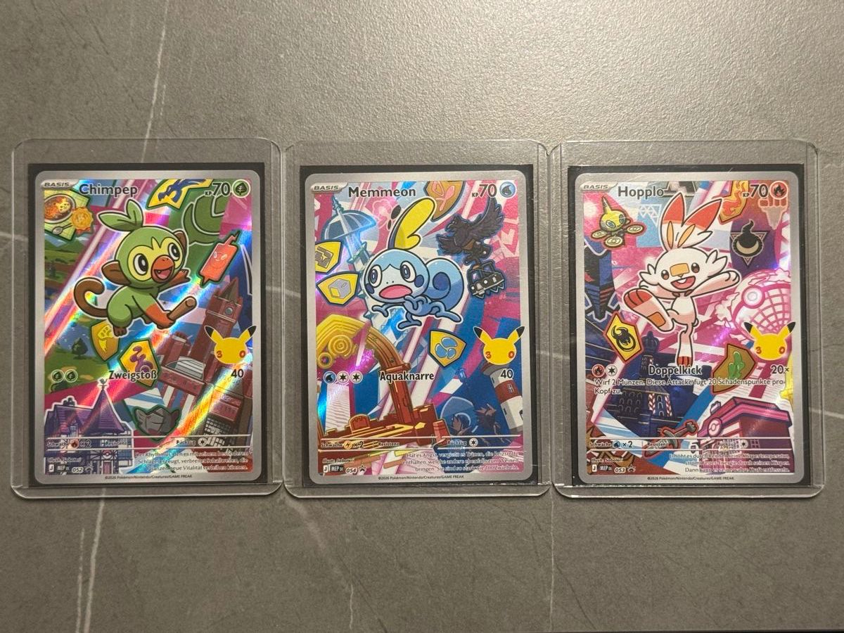 Pokémon Sammelbilder & Trading cards: First Partner Series 2 Galar Starter Gen 8 – Neu (gemäss Beschreibung) aus Seuzach von LeoBaj