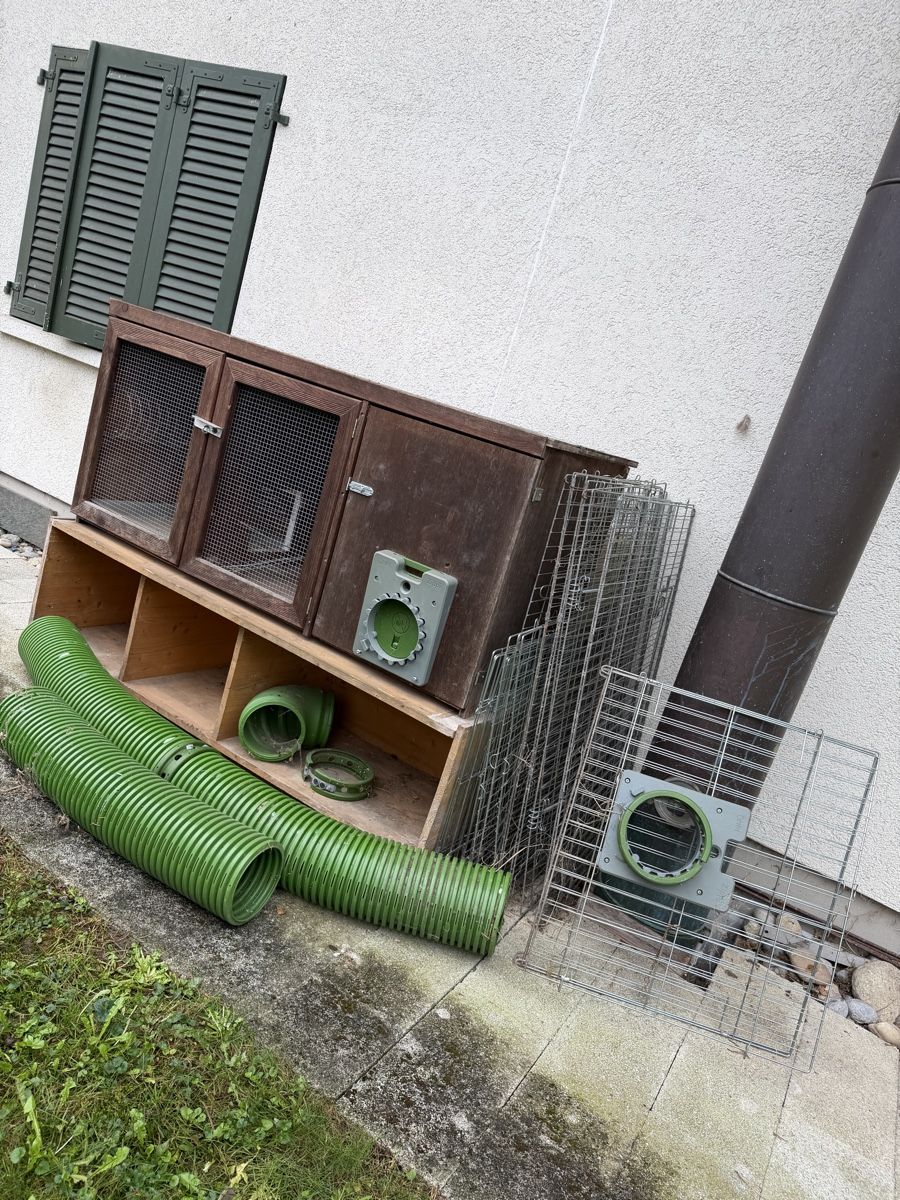 Gabbie, trasporto & Sicurezza: kaninchen stall – Usato da Oberwil b. Büren venduto da kun_zg7k