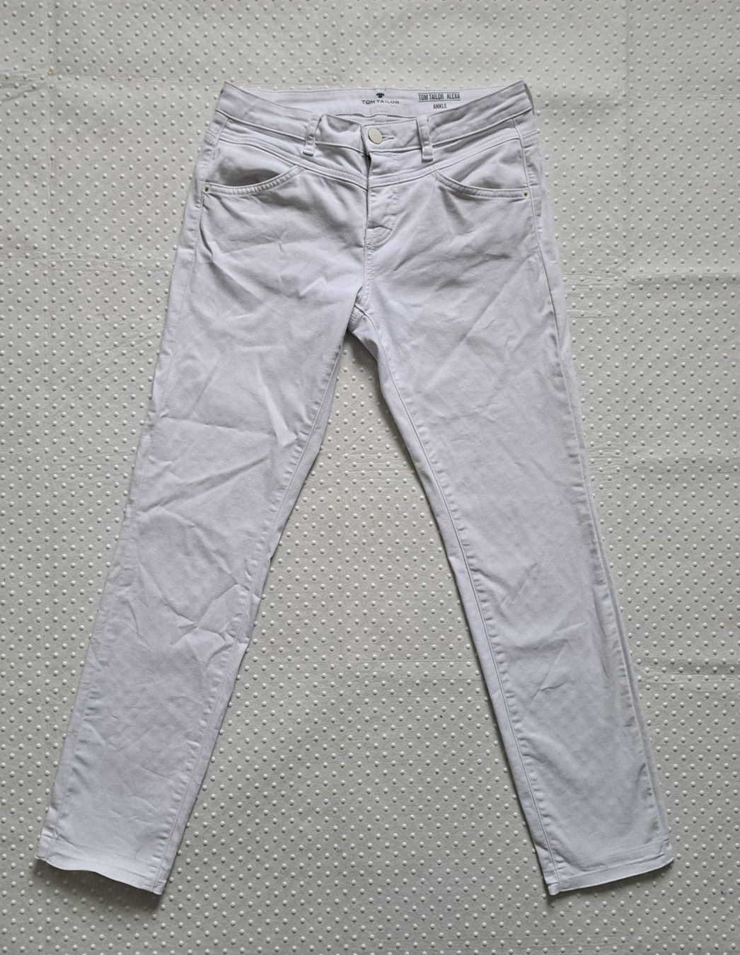 Tom Tailor Jeans: Tom Tailor Alexa Damenjeans weiss Gr. 29 – Usato da Gysenstein venduto da joshuas81
