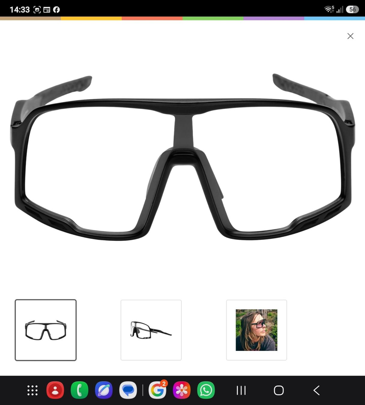 Lunettes & Verres: Velo oder sonstige Sportbrille Henrik Back – Neuf avec emballage d'origine à Wikon par Speedy_li
