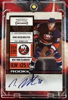 NHL Sammelkarte von Nino Niederreiter, signed