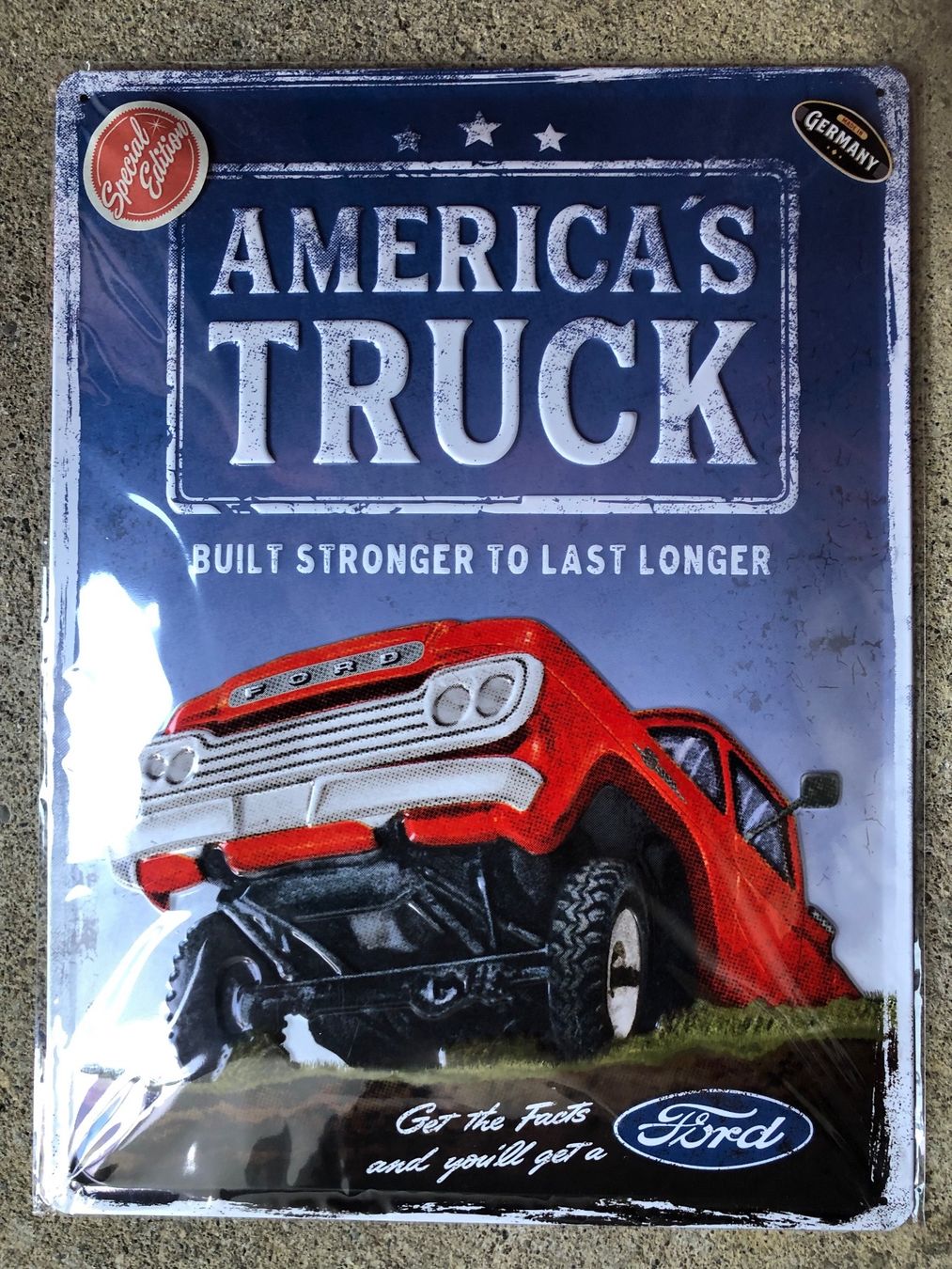 Insegne: Ford Truck pick up usa oldtimer v8 – Nuovo e nell'imballaggio originale da Reinach AG venduto da rares75