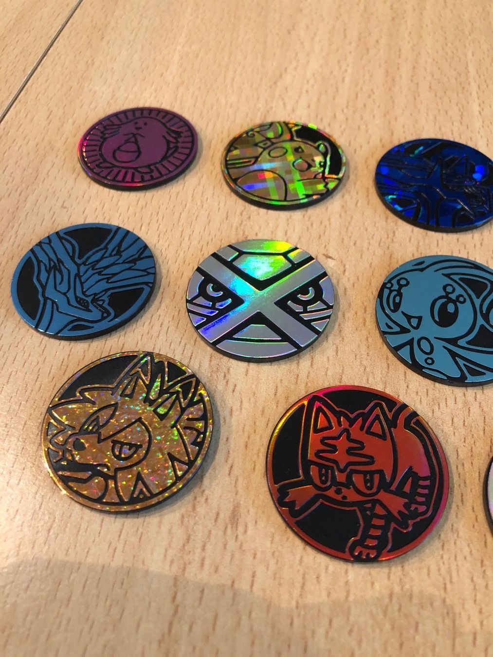 Karten: Collection de 23 jetons Pokémon – Gebraucht aus Oron-la-Ville von W.XIX 1