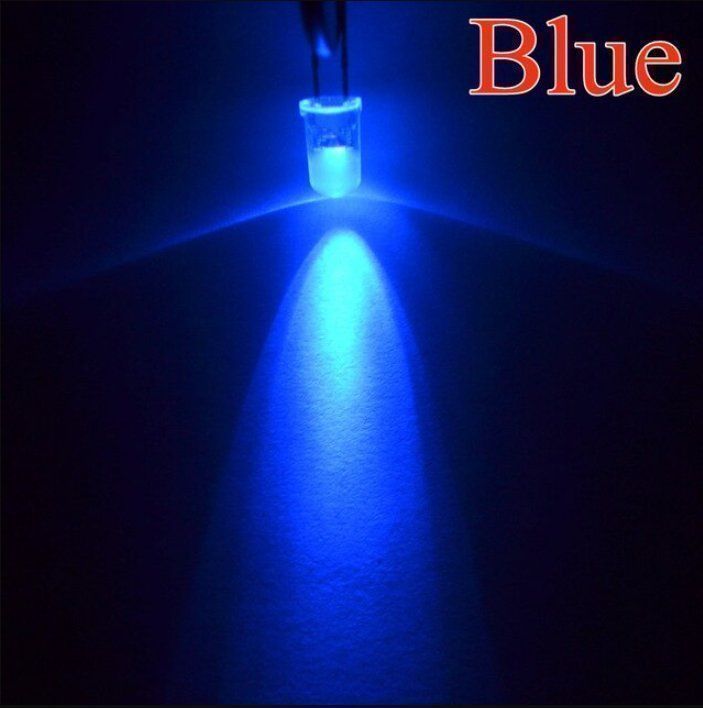 Lampade: LED Diode blau 3mm Rund (10er Pack) – Nuovo (secondo la descrizione) da Liestal venduto da Kratzilla