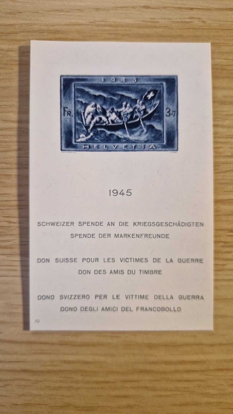 Tutti i francobolli: Schweizer Spende an die Kriegsgeschädigten 1945 – Usato da Ortschwaben venduto da Ruebezahl
