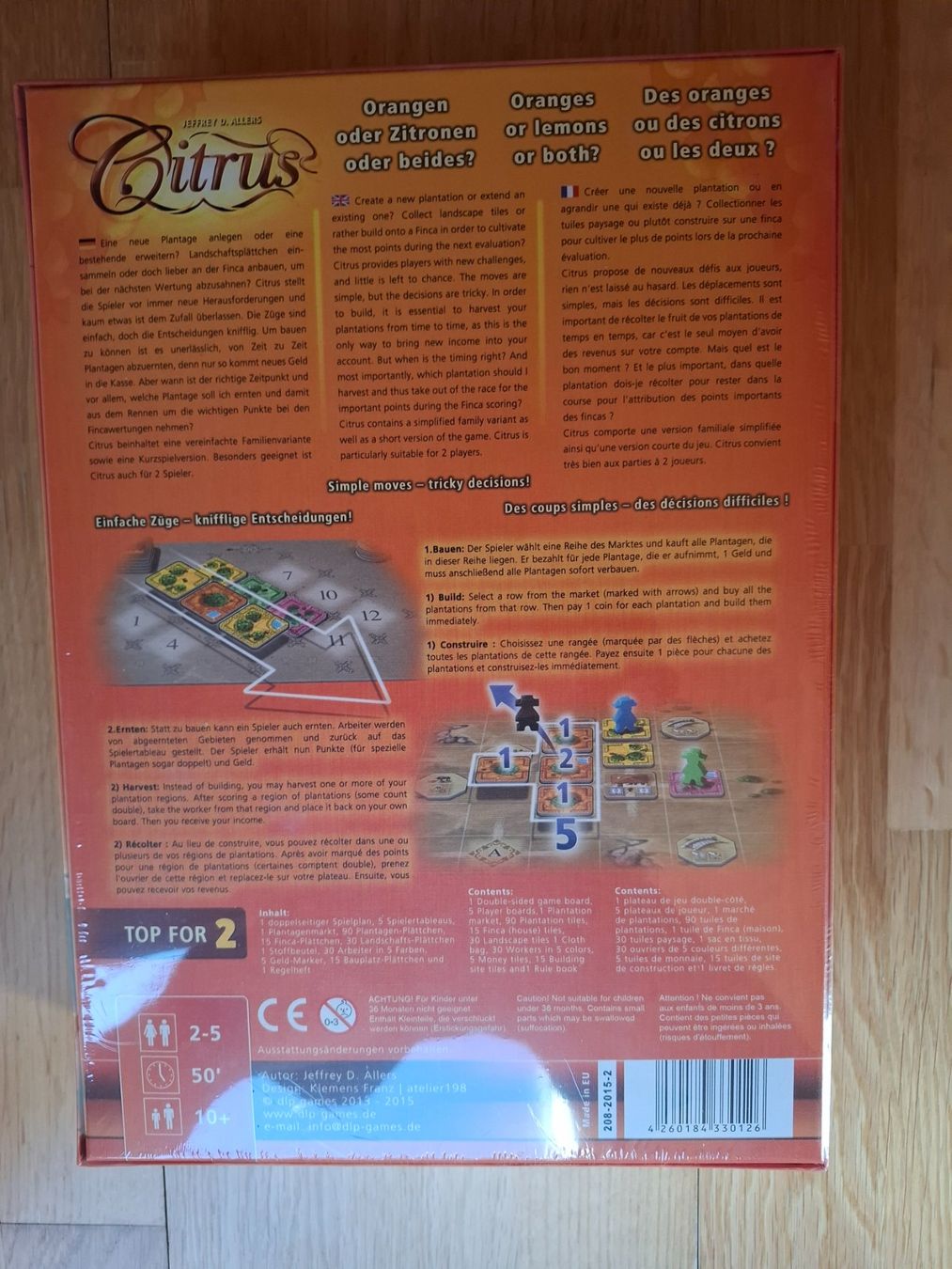 Giochi: Citrus in Folie! – Nuovo e nell'imballaggio originale da Basel venduto da Stastny 1