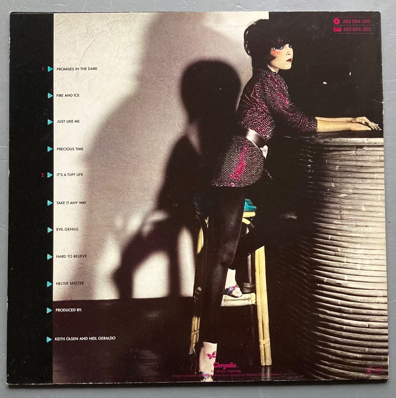 Schallplatten: PAT BENATAR - PRECIOUS TIME – Gebraucht aus Poliez-Pittet von Newtown-Records 1