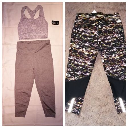 Sportset Leggings Top Yoga-Set. size S