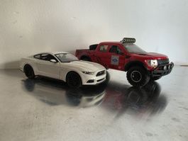 1:24 Model Autos Ford Mustang und F150