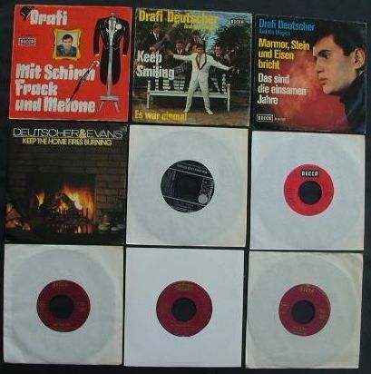 Dischi in vinile: DRAFI DEUTSCHER & HIS MAGIC (8 Singles) – Usato da Zürich venduto da Vinyl