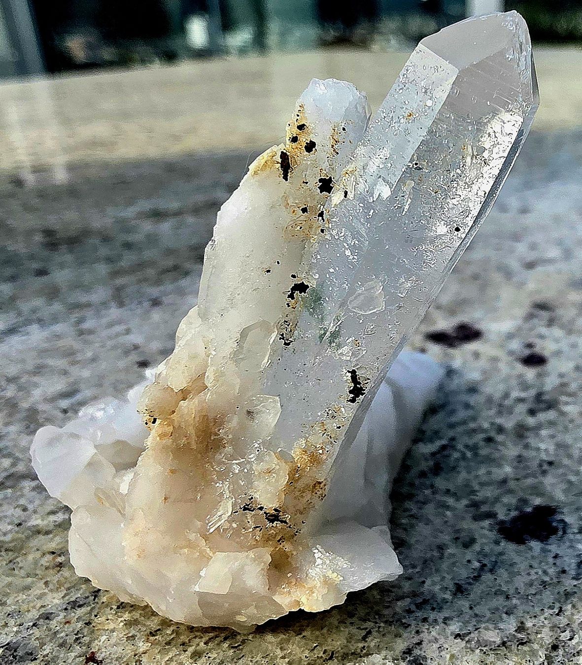 Minerali & Pietre curative: Bergkristall klar mit Durchsicht. 6cm – Usato da Glis venduto da nbu_65ys 6