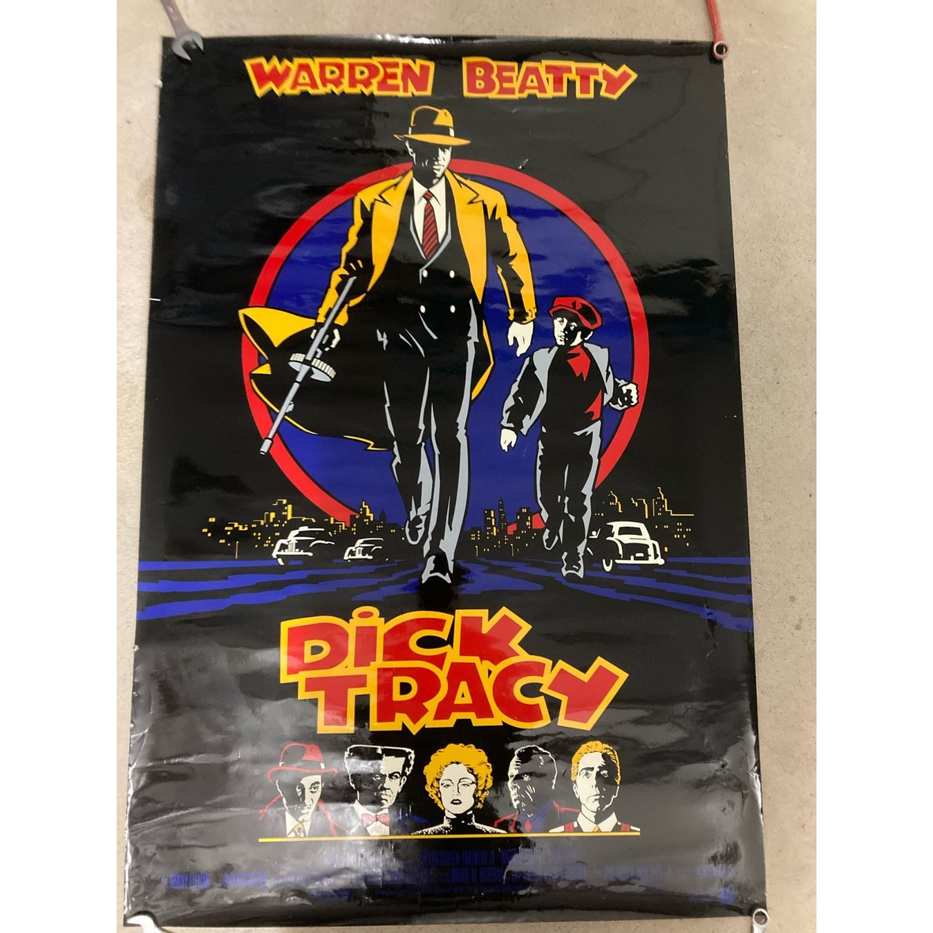 Poster & Bilder: Dick Tracy - Original Filmposter - Warren Beatty 1990 – Gebraucht aus Engelburg von Egowie