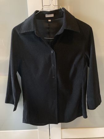 Schwarze Bluse 