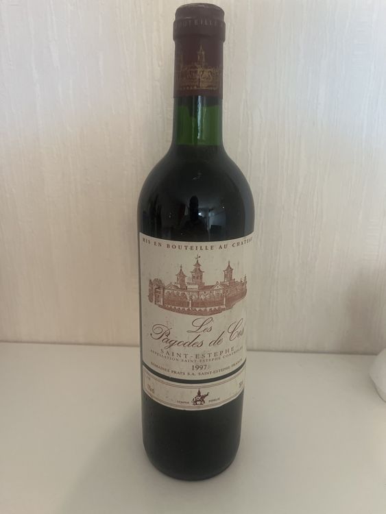 Vin rouge de Saint-Estèphe, Les Pagodes de Cos, 1997. (Gebraucht) in ...