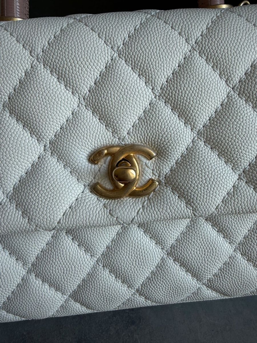 Chanel Sacs femmes: Sac Chanel coco handle caviar fullset poignée lézard – Neuf (Voir description) à Bussigny par tmu_8p2m 7