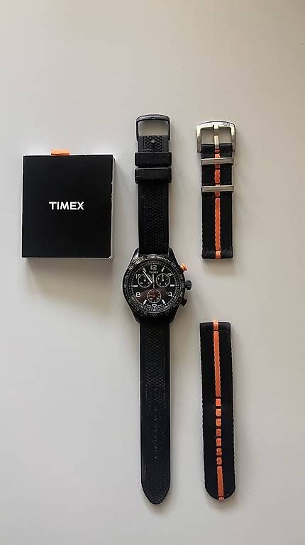 Timex Orologi: Timex Chronograph mit Wechselarmband – Usato da Winterthur venduto da trailmichi 2