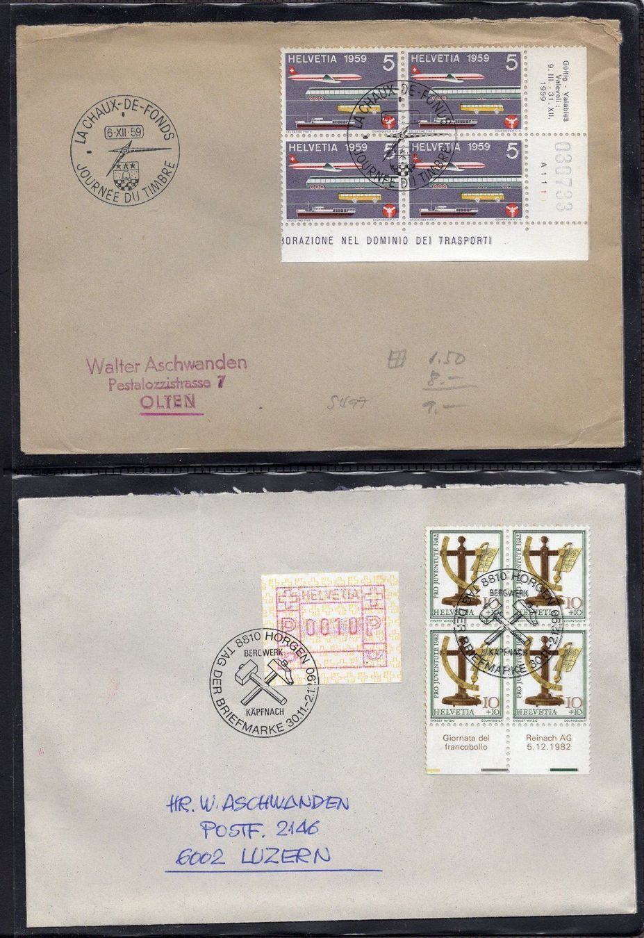 Tutti i francobolli: R1807  /  Journées du timbre 1959-1990 – Usato da Ste-Croix venduto da MONT-TAGNAC