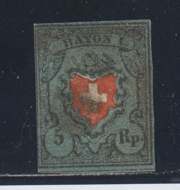 Tutti i francobolli: Rayon 15Ic Typ 37 gestempelt / Befund – Usato da Siebnen venduto da Fstaehli