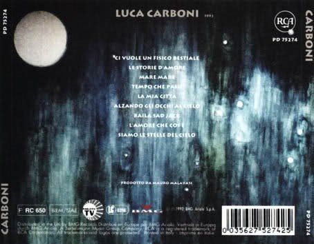CD: CD Luca Carboni - S/T (1992) – Usato da Möriken AG venduto da mineralia 1