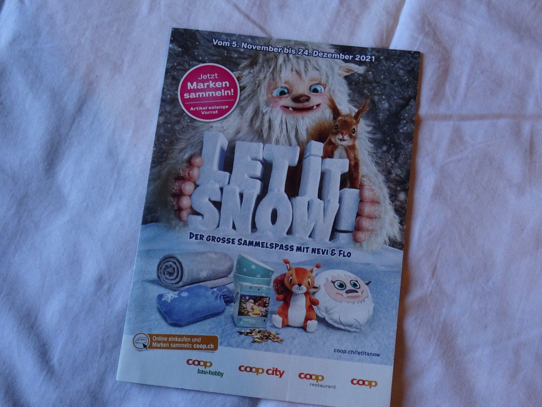 Coop Figuren: Coop Let it Snow Plüsch-Eichhörnchen Flo – Neu und originalverpackt aus Rothrist von heinrich1966 3