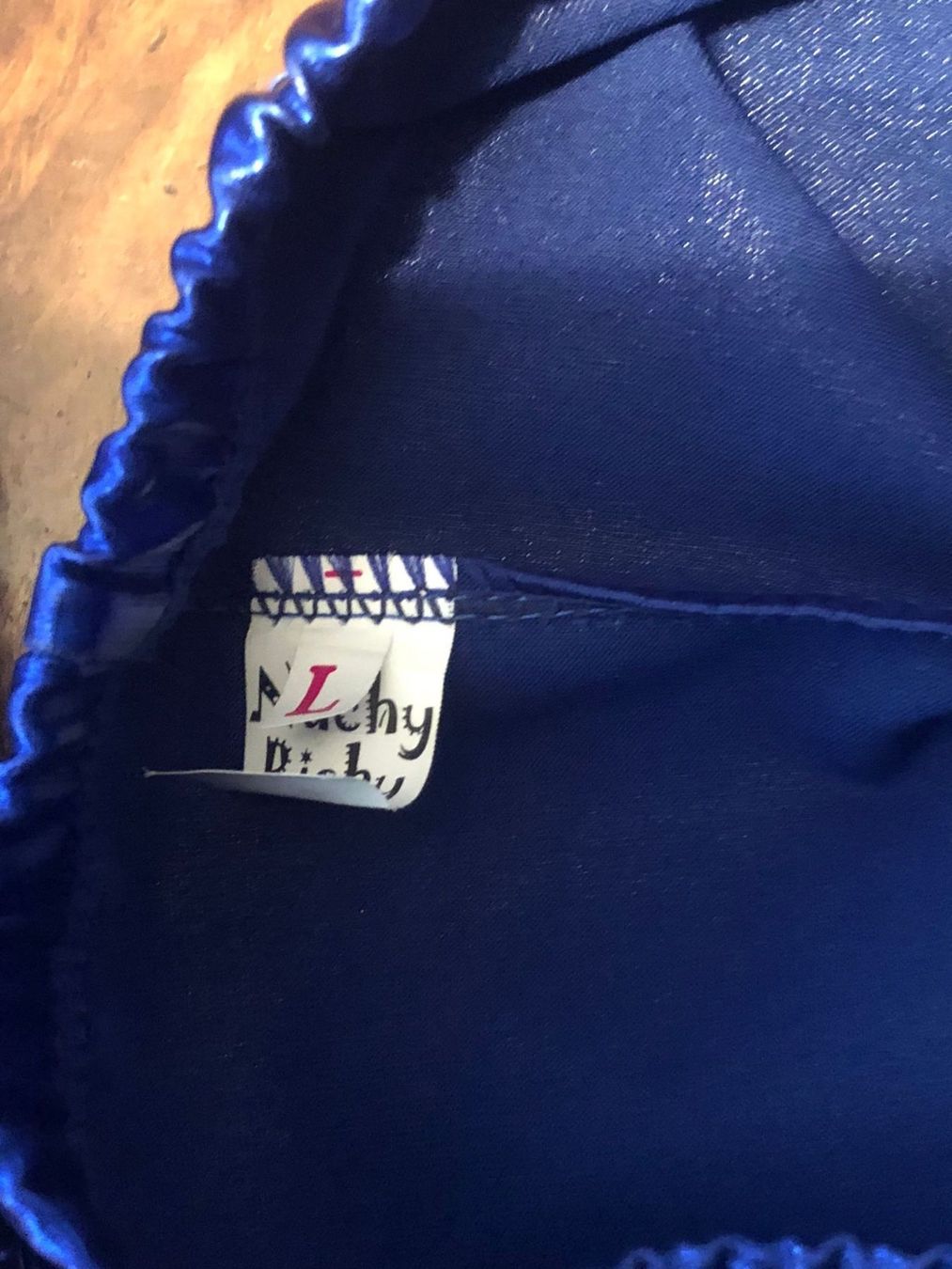 Costumi: Mädchen Ensemble glanz dunkelblau – Usato da Röschenz venduto da Tashroal 5