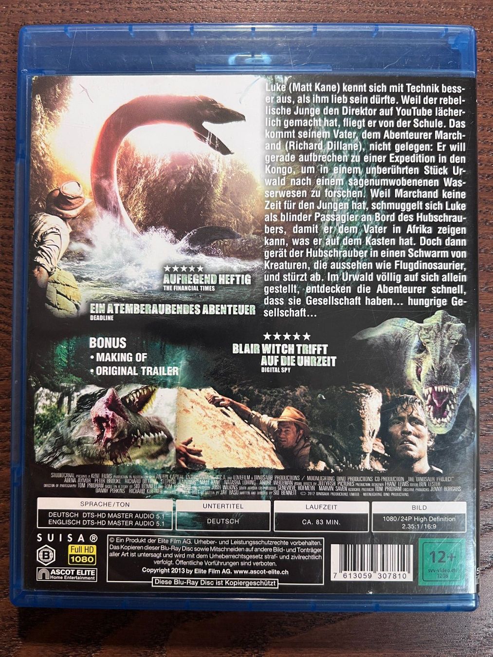 Tutti i DVDs: The Dinosaur Project – Usato da Zürich venduto da Blu-ray_ZH 1