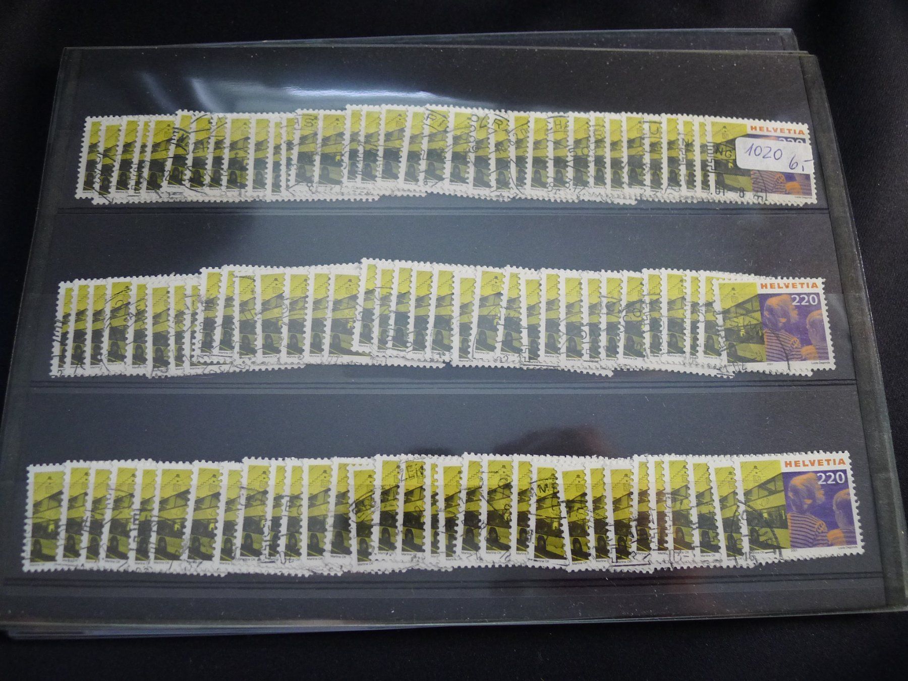 Alle Briefmarken: Schweizer Dubletten Posten auf 9 Steckkarten – Gebraucht aus Dagmersellen von wyss1982 5