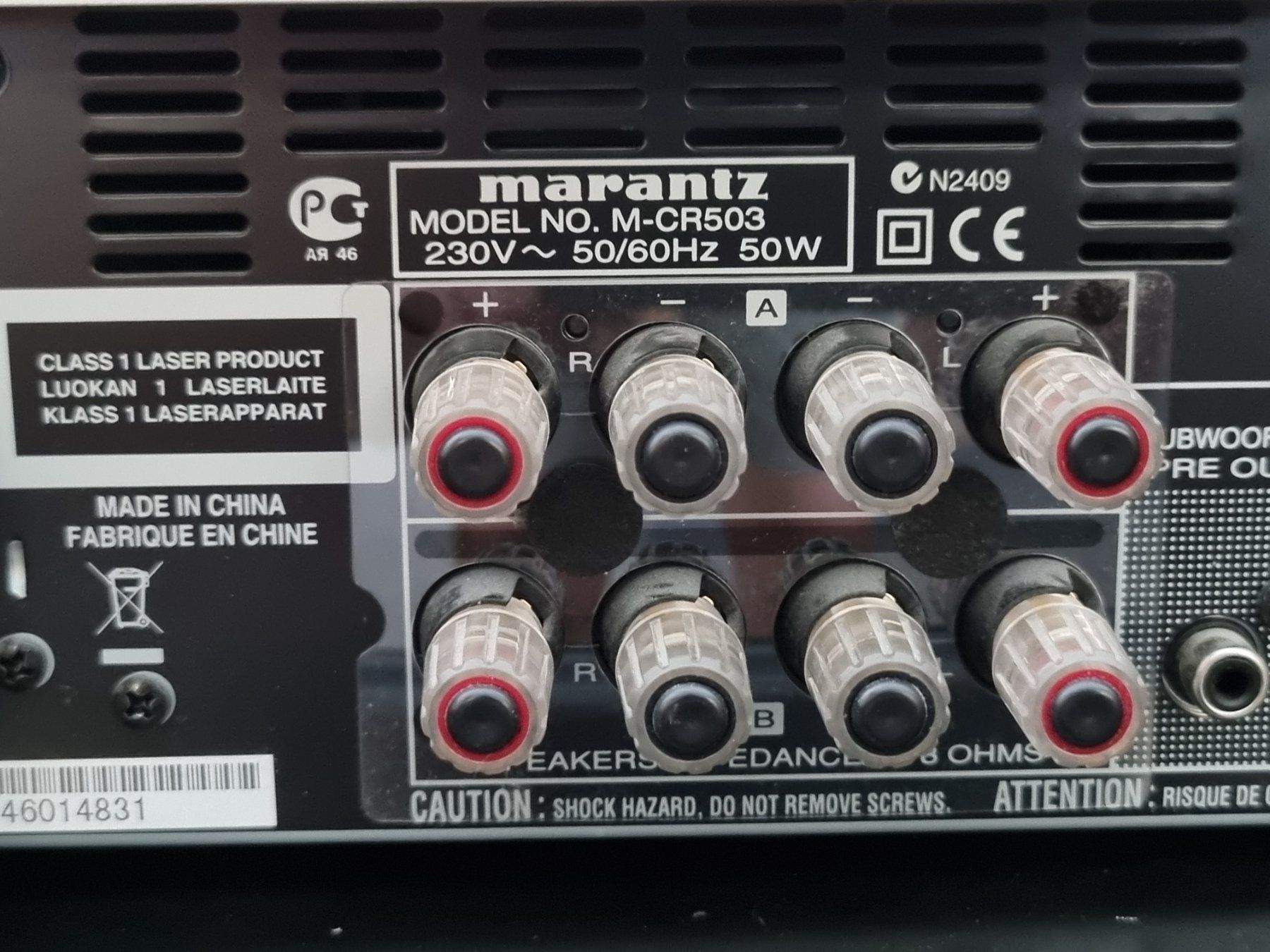 Marantz Ricevitori: Marantz M-CR503 Receiver,CD-Wiedergabe, 2 x 60W/6 Ohm – Usato da Lenzburg venduto da freedomky 4