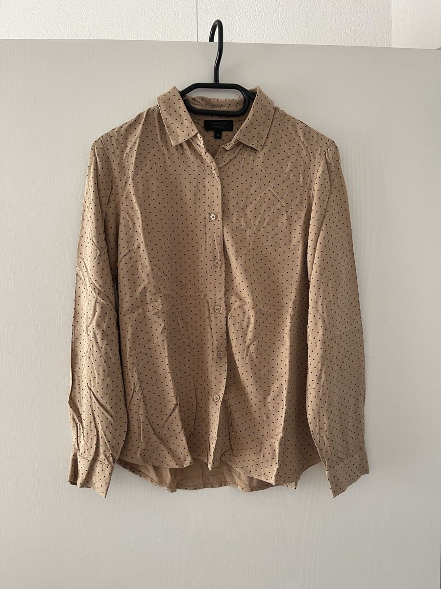 Manor Camicette: Manor Bluse, Gr. 36, beige mit Pünktli – Usato da Bremgarten AG venduto da arl_8nbf