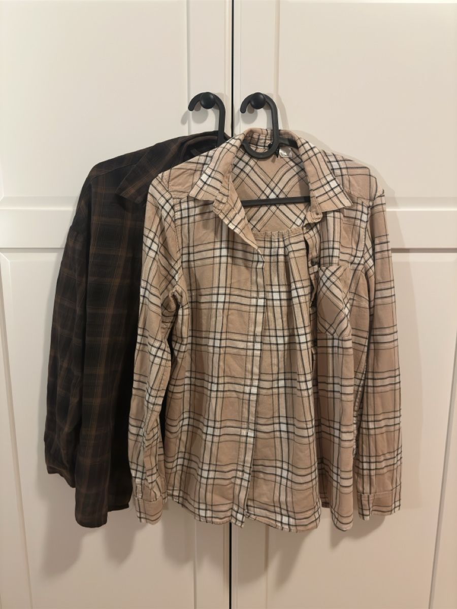 H&M Blusen: 2 x kariertes Hemd – Gebraucht aus Luzern von gnika