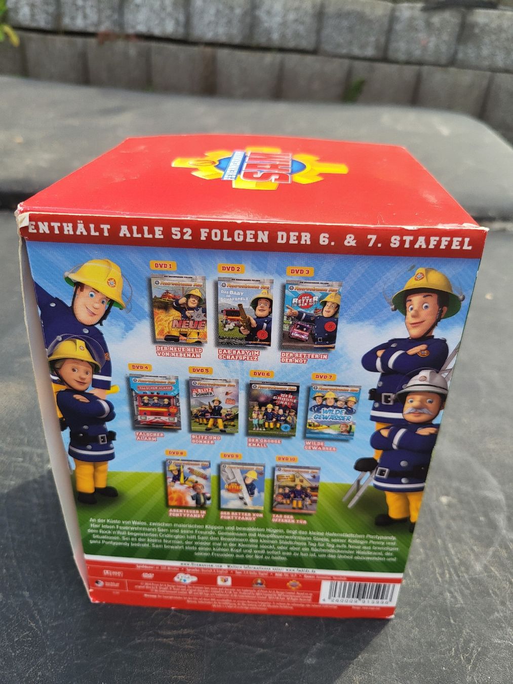 Tutti i DVDs: Feuerwehrmann Sam DVD Box, Staffel 6  – Usato da Enggistein venduto da Manuki_engg 2