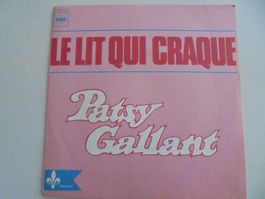 Patsy GALLANT " le lit qui craque " 45 t France 1974 / EX