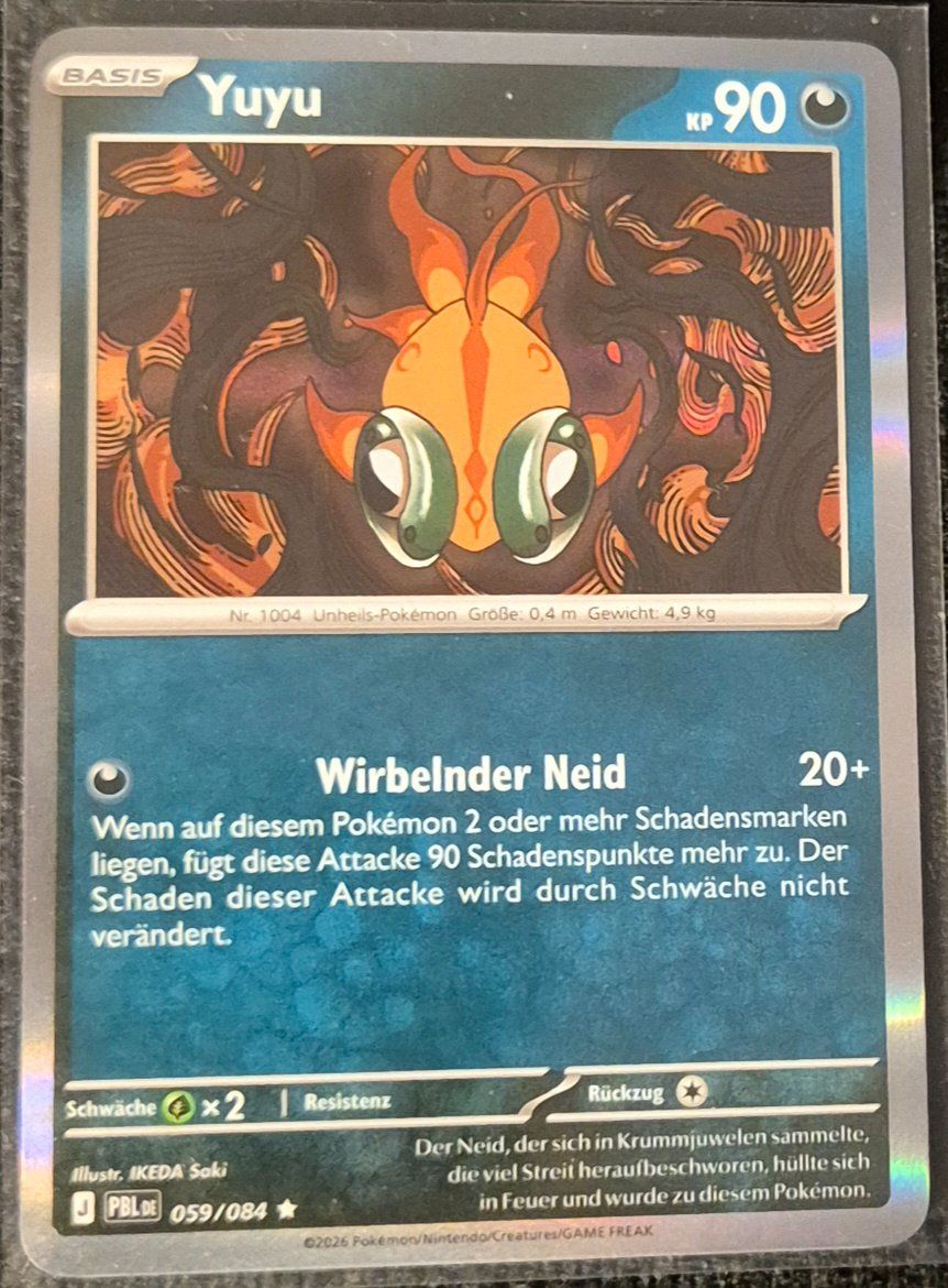 Pokémon Carte collezionabili: Yuyu (Dunkelnacht PBL 059/084 DE) - Holo – Nuovo (secondo la descrizione) da Riehen venduto da tmw_c29m