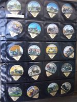Kaffeerahmdeckeli  Sammlung  Ordner mit 35 Doppelseiten