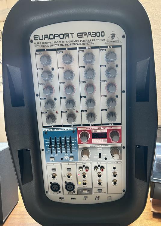 Behringer Europort EPA300 Portable 300W PA System | Kaufen auf Ricardo