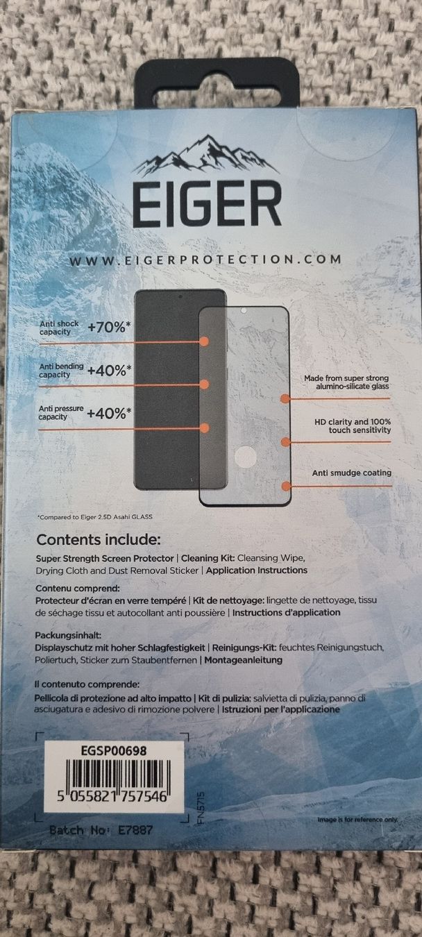 Ritocchi & pellicole di protezione: Eiger 3D Glas – Nuovo e nell'imballaggio originale da Lüchingen venduto da Sdumbeldor 1