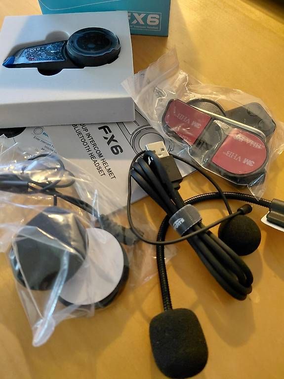 Kopfhörer: Fodsports FX6 Motorrad Bluetooth Headset – Gebraucht aus Basel von dilfa0 2