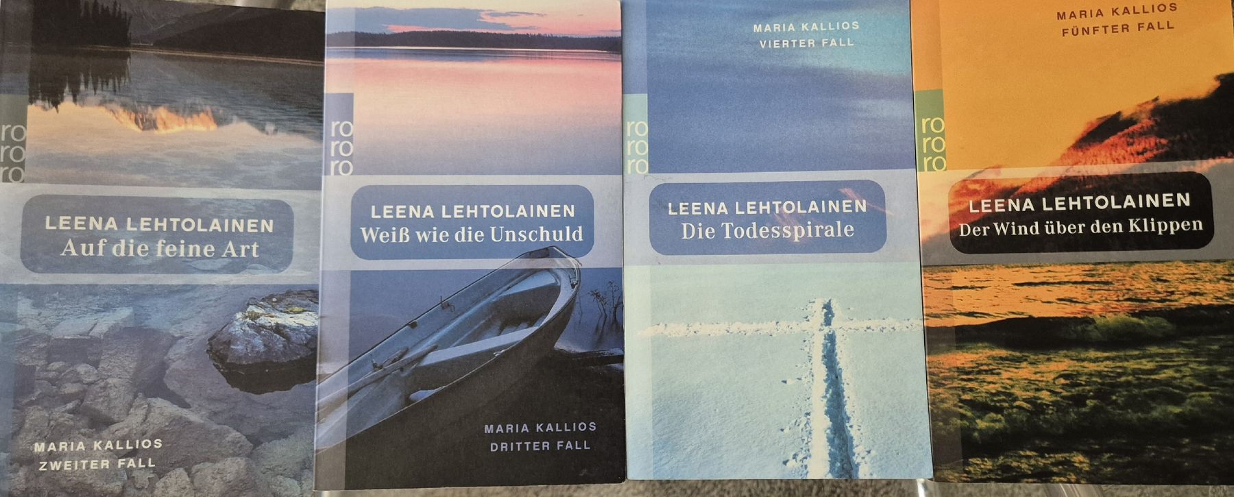 Bücher: Leena Lehtolainen, Bände 2, 3, 4, 5 – Gebraucht aus Illnau von Bab58blau