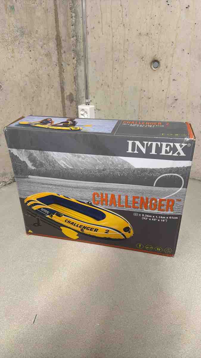 Barche: INTEX Challenger 2 Schlauchboot – Usato da Spreitenbach venduto da jeremydaniels.ch