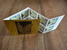 1993, Pro Juventute, Markenheft, Farn/gold ** (2)