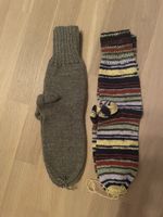 Warme Handgestrickte Socken