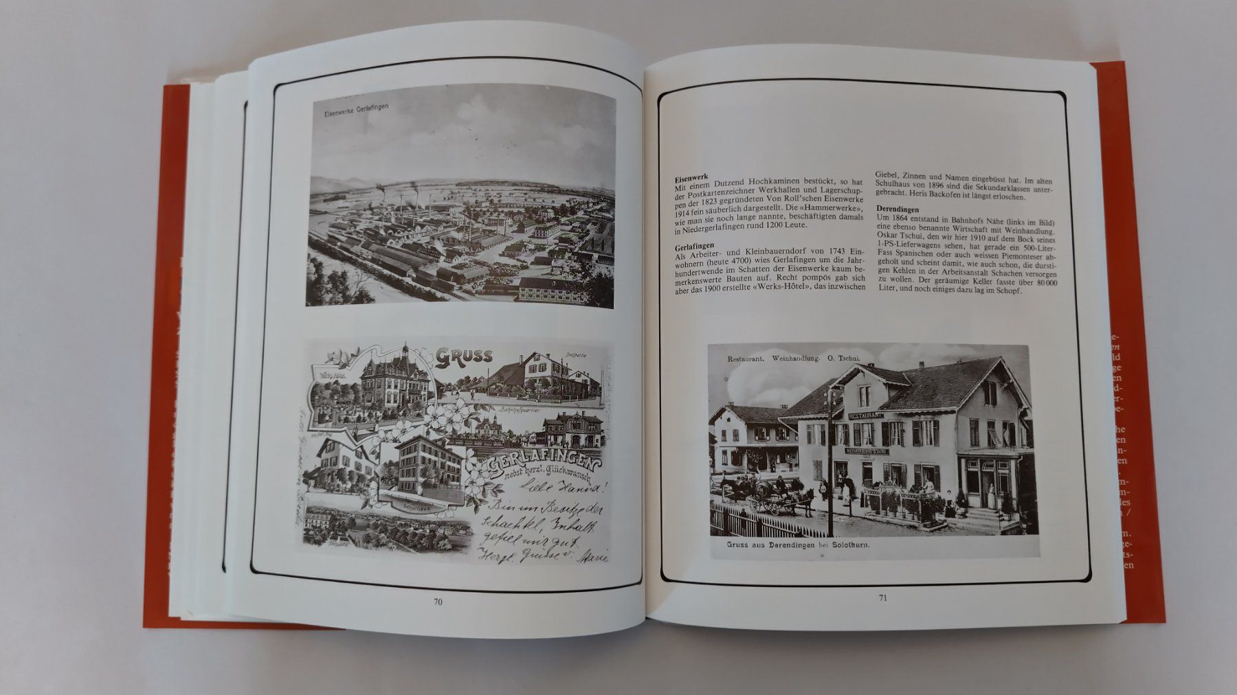 Libri: Der Kanton Solothurn in alten Ansichtskarten / Buch 1980 – Usato da Bellach venduto da JingleJerry 6