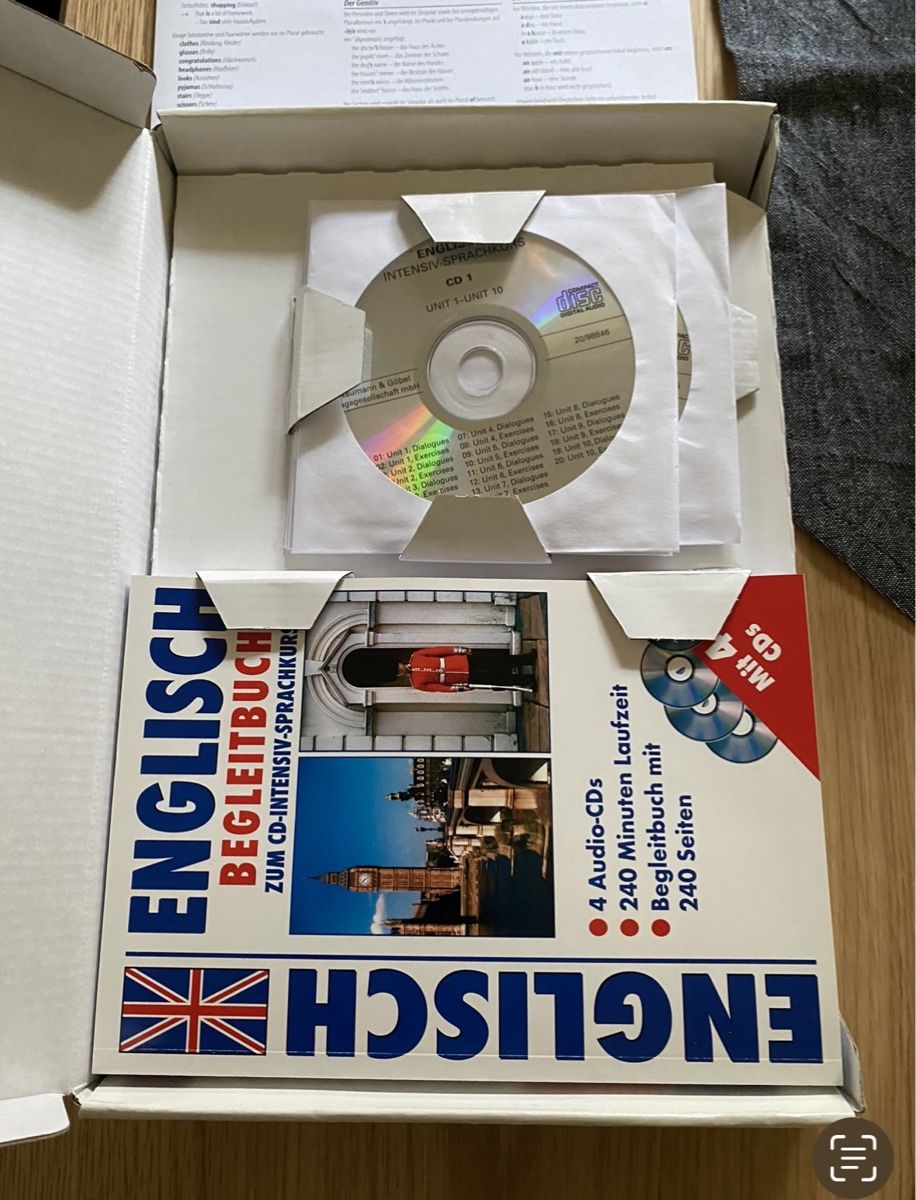 CD: Englisch lern CD – Nuovo (secondo la descrizione) da Rapperswil SG venduto da meg_gh8h 1