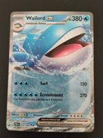 Pokémon Nuit Noire: Wailord Ex 016/084 FR